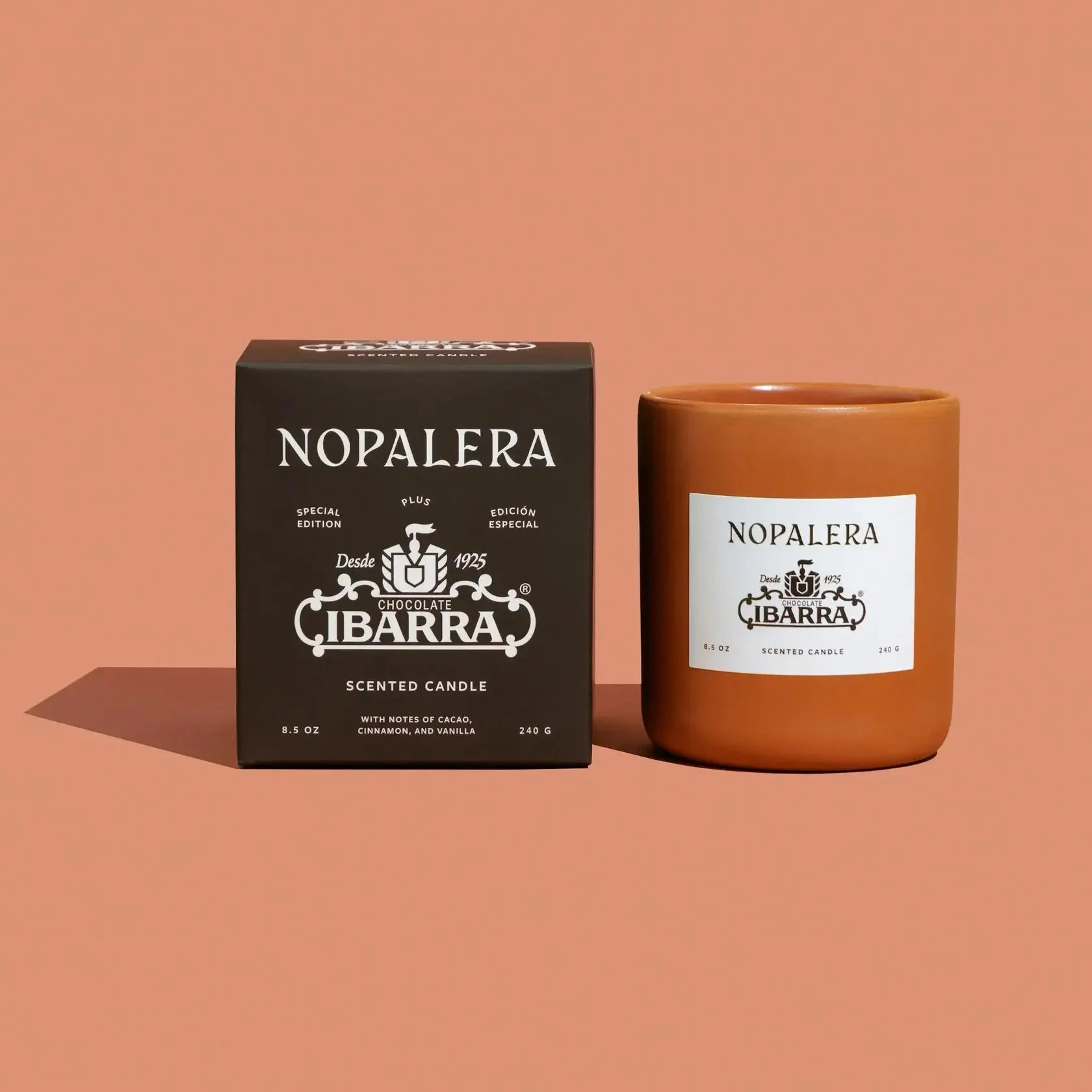 Nopalera x Ibarra Candle - Mexican Hot Chocolate Scent – Cake Skincare