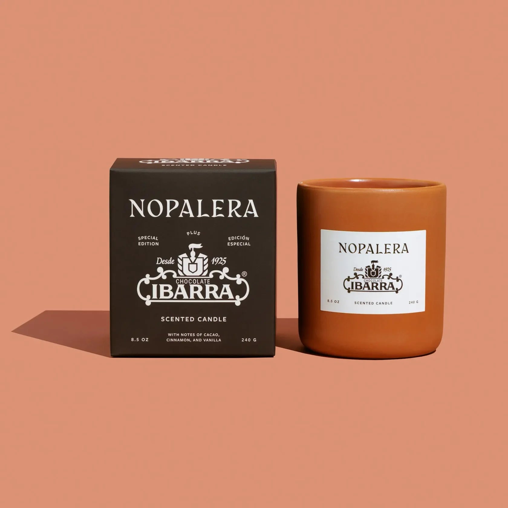 Nopalera x Ibarra Candle - Mexican Hot Chocolate Scent
