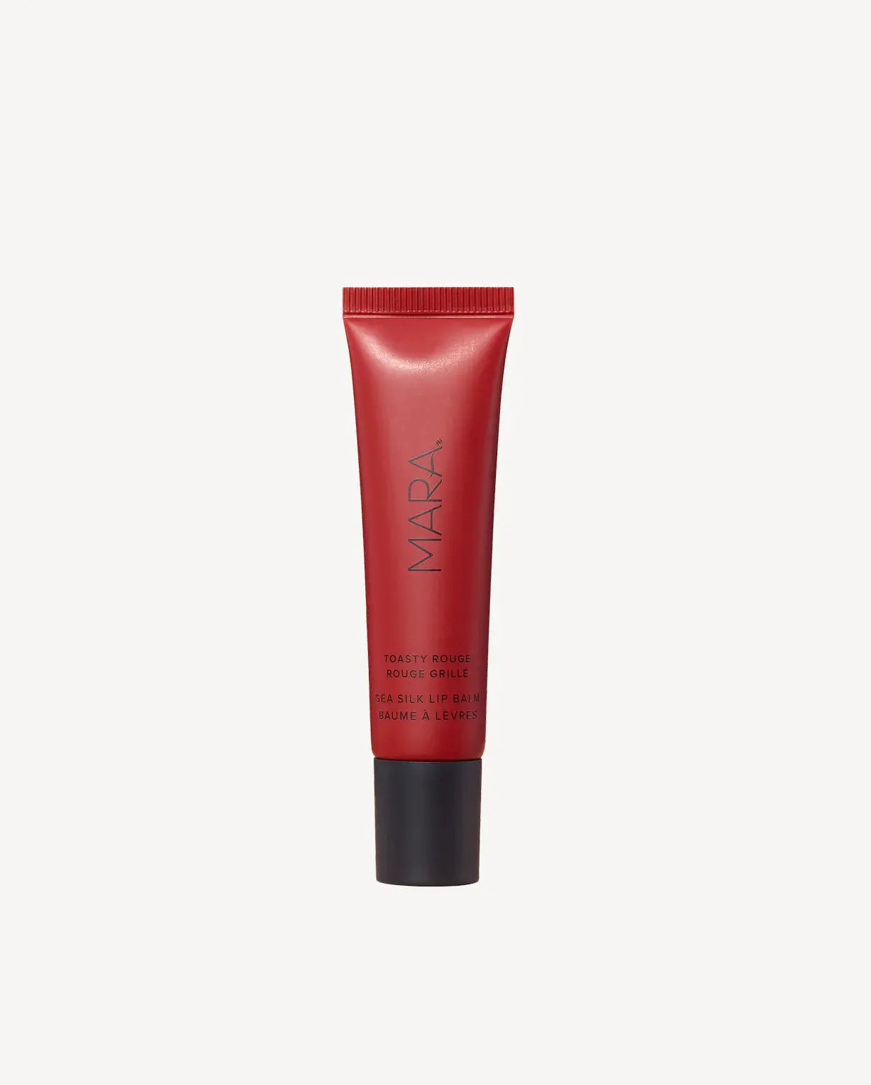 MARA Toasty Rouge lip balm in red tube
