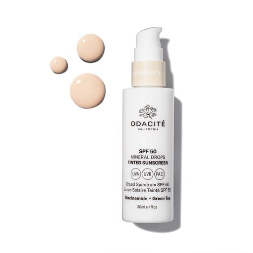 SPF 50 Tinted Mineral Drops, Shade 01