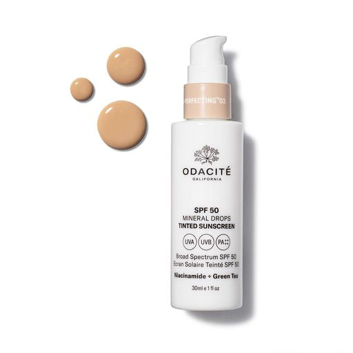 SPF 50 Tinted Mineral Drops, Shade 02