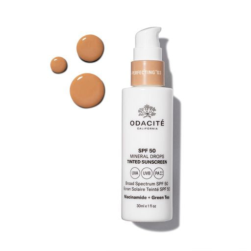 SPF 50 Tinted Mineral Drops, Shade 03